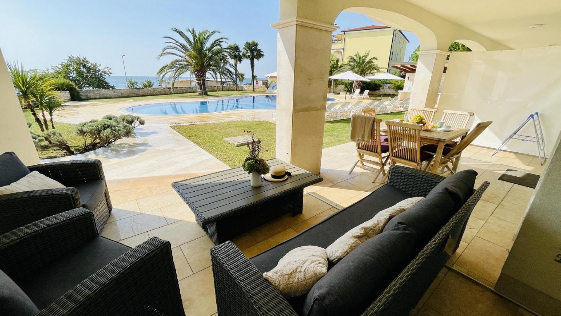 Sea View Residence Lovrečica Exterior foto